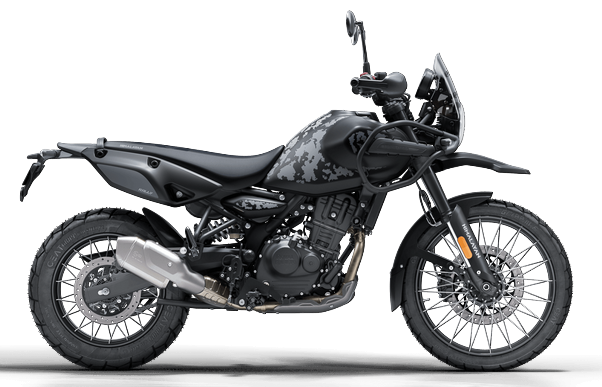 Location Royal Enfield Himalayan 450 Mana Black à Nice